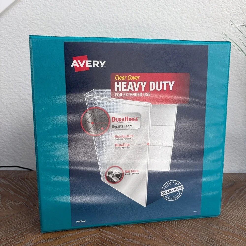 Avery Heavy Duty 3 Inch One Touch Slant Ring View Binder 3